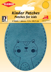 Applique KLEIBER « Zèbre », bleu clair, blister de 2