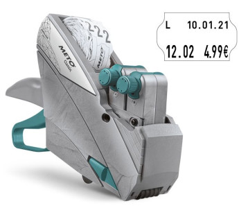 METO Preisauszeichner Classic L 2332, 2-zeilig, 23-stellig