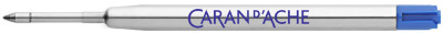 CARAN D'ACHE Recharge pour stylo roller, pointe acier, noir