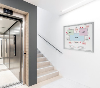 DURABLE Cadre porte-affiche, A1, profil 25 mm, aluminium