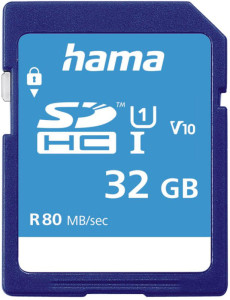 hama Carte mémoire SecureDigital HC, classe 10, 128 GB
