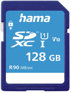 hama Carte mémoire SecureDigital HC, classe 10, 128 GB