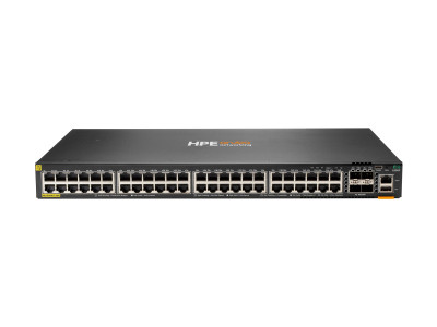 HPe : HPE ARUBA NETWORKING CX 6200F 48G CLASS-4 POE 4SFP 370W SWITCH