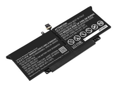 DLH : 11.4V 3420MAH 39WH LI-POL batterie - 35J09/035J09/YJ9RP/7YX