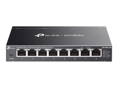 TP-Link : OMADA 8-PORT 2.5G MULTI-GIGABIT DESKTOP SWITCH PORT: 8X 2.5G RJ4