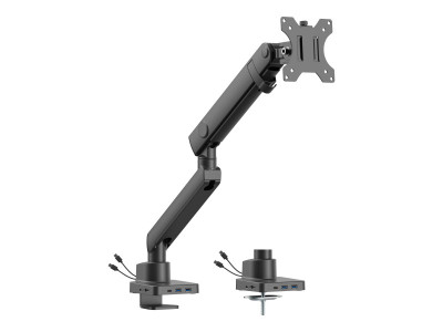 Urban Factory : SPRING MONITOR ARM avec 6 1 BUILT-IN USB-C DOCKING STATION