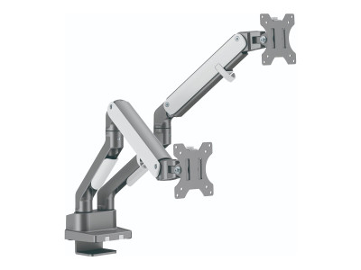 Urban Factory : DUAL SPRING MONITOR ARM WHITE