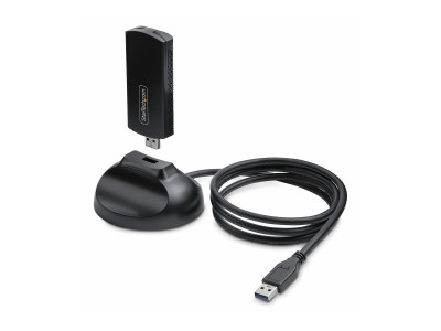 Startech : CLE USB WIFI 6E pour ORDINATEU R FIXE/PORTABLE NIC SANS FIL