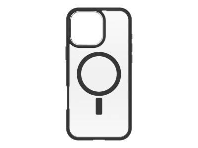 OtterBOX : OB REACT MAGSAFE APPLE IPHONE16 PRO MAX BLACK CR CLEAR/BLACKPROP