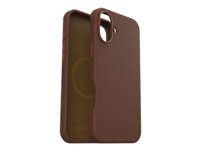 OtterBOX : OB SYM CACTUS LEATHER APPLE IPHONE 16 PLUS RICH ADOBE-BROWN