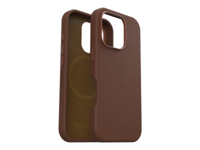 OtterBOX : OB SYM CACTUS LEATHER APPLE IPHONE 16 PRO RICH ADOBE - BROWN