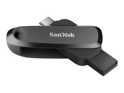 SANDISK : PHONE drive USB TYPE-C/USB TYPE 100MB/S 256GB - BLACK COLOR