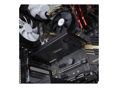 Startech : DUAL M.2 NVME SSD TO PCIE X8 - REMOVABLE MOBILE RACK/BACKPLANE
