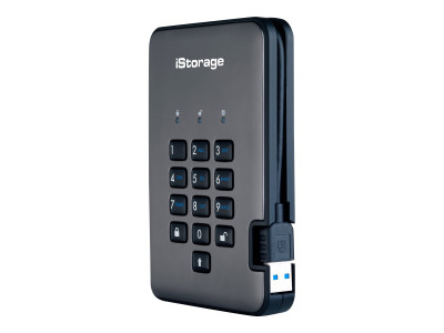 iStorage : DISKASHUR PRO2 SSD 256-BIT 2TB IS-DAP2-256-SSD-2000-C-G
