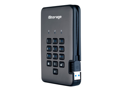 iStorage : DISKASHUR PRO2 SSD 256-BIT 4TB IS-DAP2-256-SSD-4000-C-G