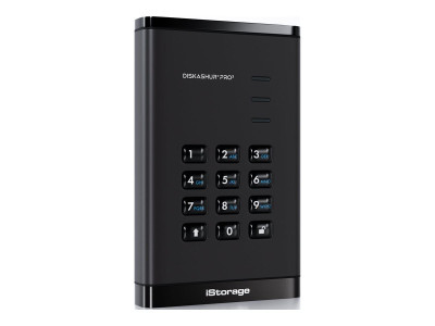 iStorage : DISKASHUR PRO3 SSD 256-BIT 1TB IS-DAP3-256-SSD-1000-F
