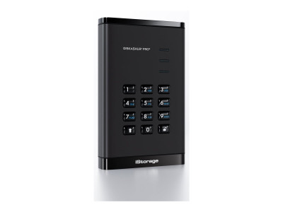 iStorage : DISKASHUR PRO3 SSD 256-BIT 4TB IS-DAP3-256-SSD-4000-F