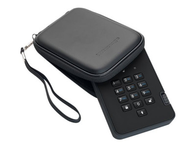 iStorage : DISKASHUR2 SSD 256-BIT 8TB - IS-DA2-256-SSD-8000-B