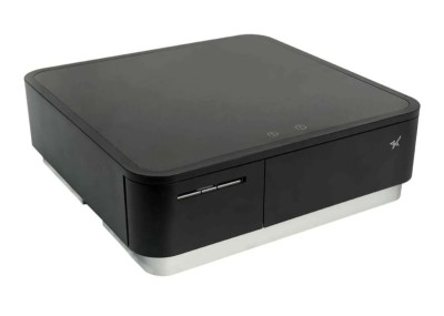Star Micronics mPOP POP10CBI Imprimante thermique et tiroir-caisse mPOP Bluetooth, USB-C et Lightning - Noir