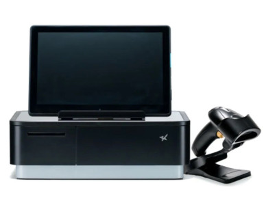 Star Micronics mPOP POP10CBI Imprimante thermique et tiroir-caisse mPOP Bluetooth, USB-C et Lightning - Noir