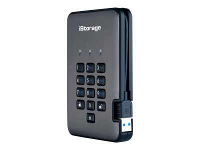 iStorage : DISKASHUR PRO2 256-BIT 4TB - IS-DAP2-256-4000-C-G