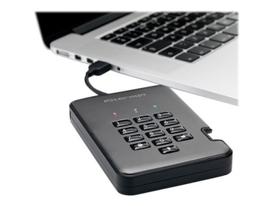 iStorage : DISKASHUR PRO2 256-BIT 1TB - IS-DAP2-256-1000-C-G