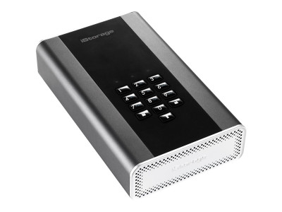 iStorage : DISKASHUR DT2 256-BIT 8TB - IS-DT2-256-8000-C-G