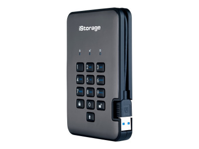 iStorage : DISKASHUR PRO2 256-BIT 5TB - IS-DAP2-256-5000-C-G