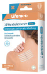Bandes de suture stériles Lifemed, 6,4 x 102 mm, blanches, 10 unités Bandes de suture stériles Lifemed, 6,4 x 102 mm, blanches, 10 unités