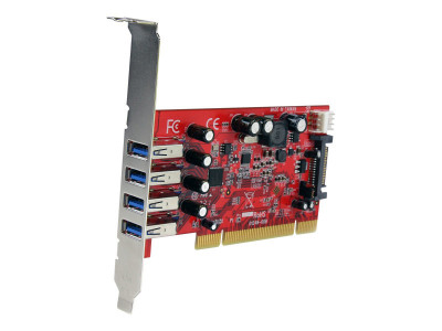 Startech : QUAD PORT PCI SUPERSPEED USB 3 carte CONTROLLEURS avec SATA POWER