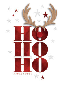 Carte de Noël Cactus « Bonhomme de neige », avec application en bois