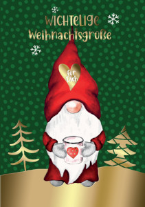 Carte de Noël CACTUS « Branches »