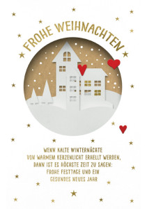 Carte de Noël CACTUS « Branches »