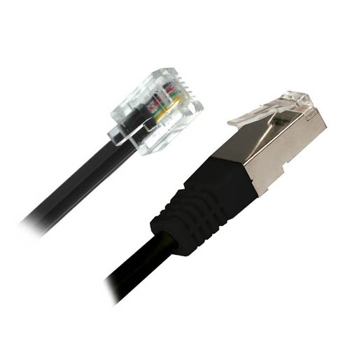 2 pièces câble Internet répartiteur Ethernet RJ45 câble double