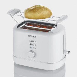 SEVERIN Grille-pain 2 tranches AT 4324, blanc