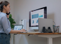 DURABLE Support pour laptop VERTICAL EFFECT, gris DURABLE Support pour laptop VERTICAL EFFECT, gris