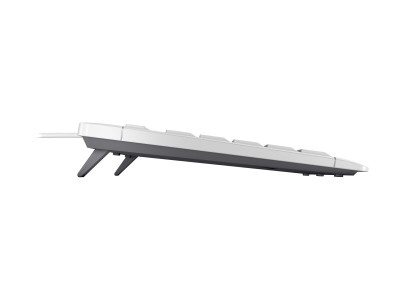 Cherry : STREAM KEYBOARD TKL US-INTL PALE GREY