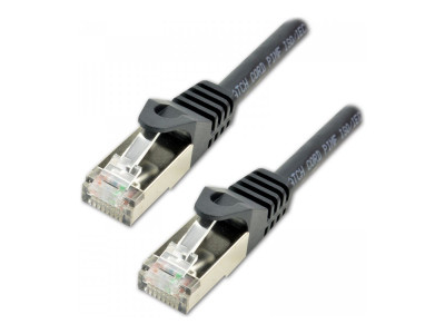MCL Samar : CAT 7 S pour TP LSZH PATCH cable - 15M BLACK