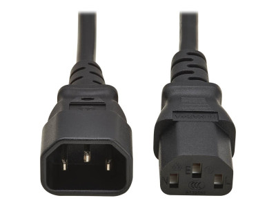 Eaton MGE : PDU POWER CORD C13 TO C14 - 10A 250V H05VV-F 2M BLACK