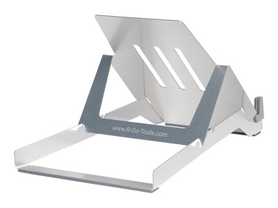 R-Go Tools : R-GO RISER BASIC LAPTOP STAND SILVER