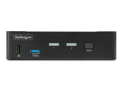 Startech : 2-PORT DISPLAYPORT KVM SWITCH - 8K 60HZ HOTKEYS TAA COMPLIANT