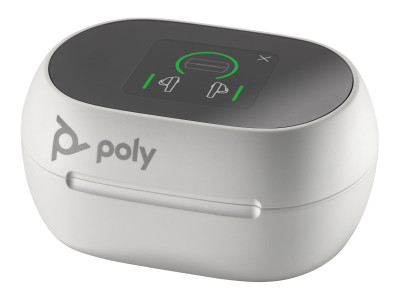 HP - Poly : SPAREVOYAGER FREE 60+ UC TS CHARGE CASE F/BT700A CBF60+WHITE