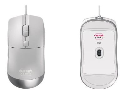 Cherry : CHERRY M50 WHITE WIRED MOUSE MOUSE CORDED
