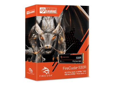 Seagate : FIRECUDA 530R NVME SSD 4TB M.2S PCIE GEN4 3D TLC