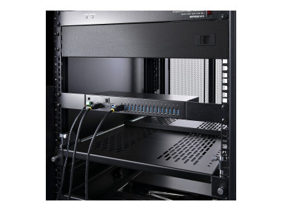 Startech : HUB INDUSTRIEL A 16 PORTS USB 5GBPS BOITIER METALLIQUE ESD