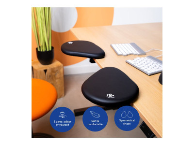 R-Go Tools : R-GO ERGONOMIC SPLIT WASHABLE ARMREST MADE EU