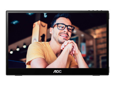 AOC : AOC MONITOR 15.6 WLED IPS 1920X1080 60HZ 4MS USB-C