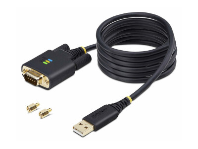 Startech : CABLE USB VERS SERIE de 2M RETENTION COM DB9 RS232 FTDI