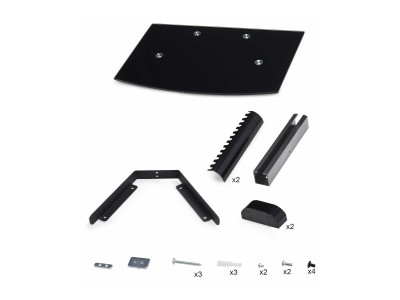 Startech : FLOATING WALL-MOUNTED AV SHELF pour UNDER TV AV EQUIPMENT