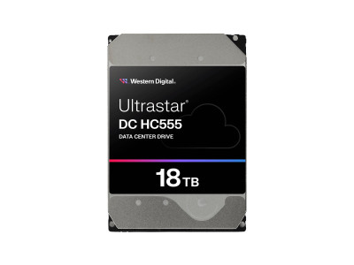 Western Digital : 3.5IN 26.1 18TB 512 7200RPM SAS ULTRA 512E SE P3 DC HC555
